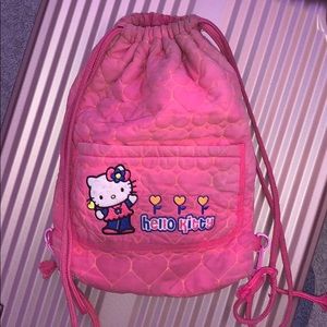 hello kitty string bag